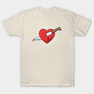 Wounded heart T-Shirt